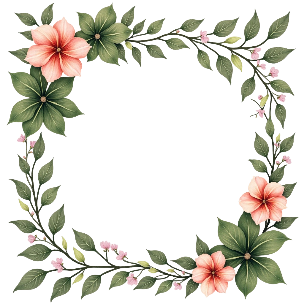 Floral Frame